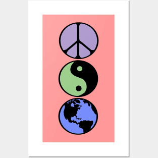 Peace Balance Earth Posters and Art